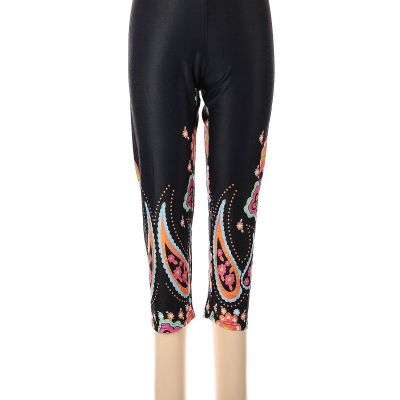 R&B Collection Women Black Leggings M